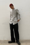 BORIS BIDJAN SABERI Shirt SHIRT1 F1505F+F035 Light Grey